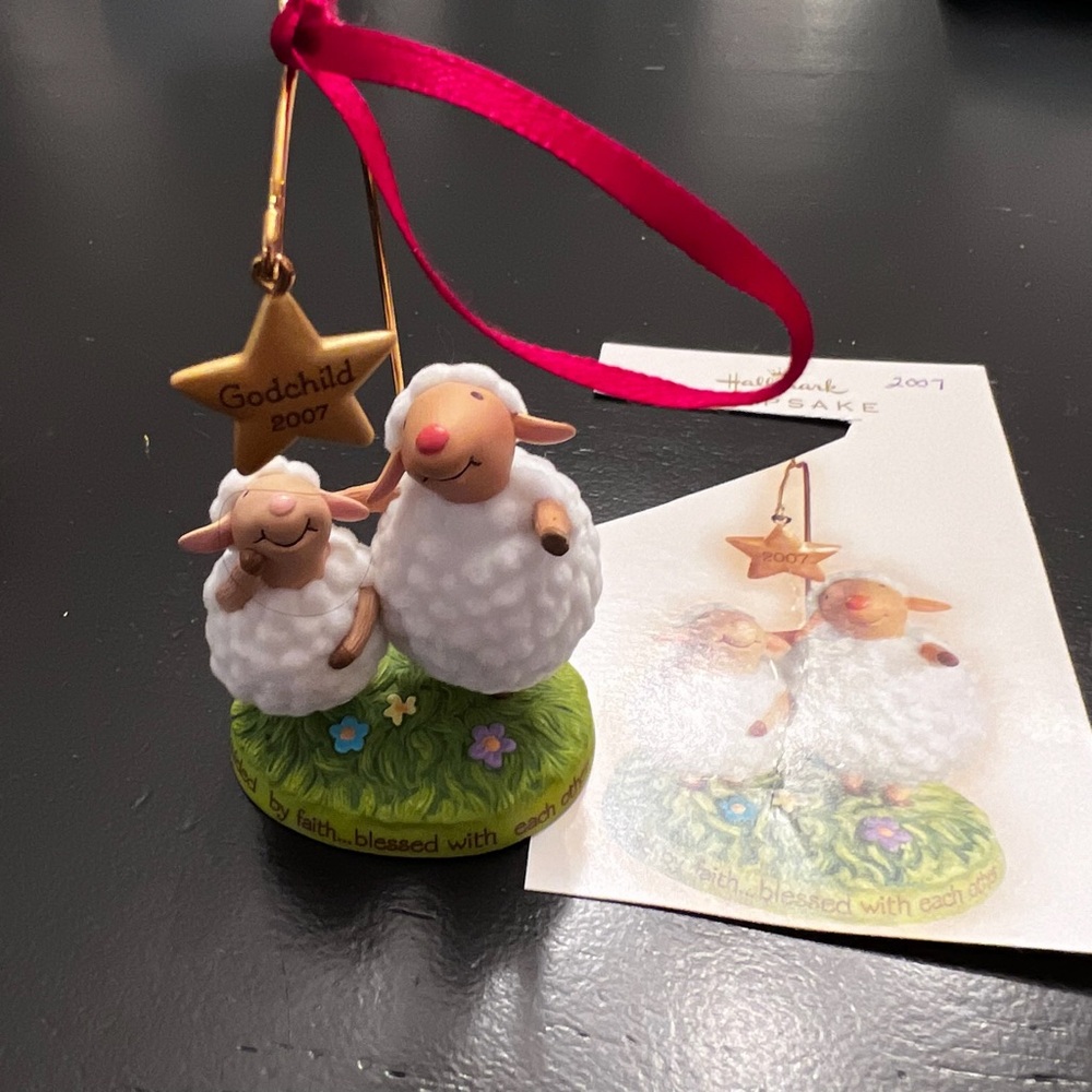 Hallmark 2007 Godchild Ornament